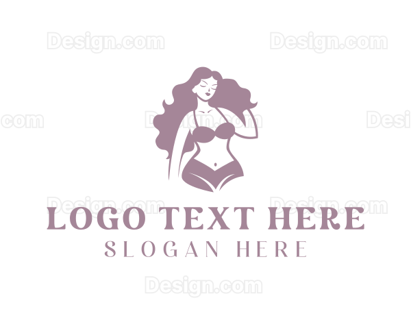 Woman Fashion Lingerie Logo