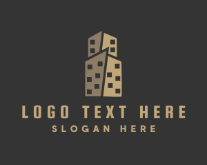 Apartment Building Property logo