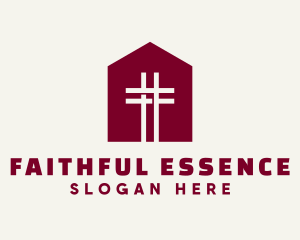 Catholic Cross Faith logo