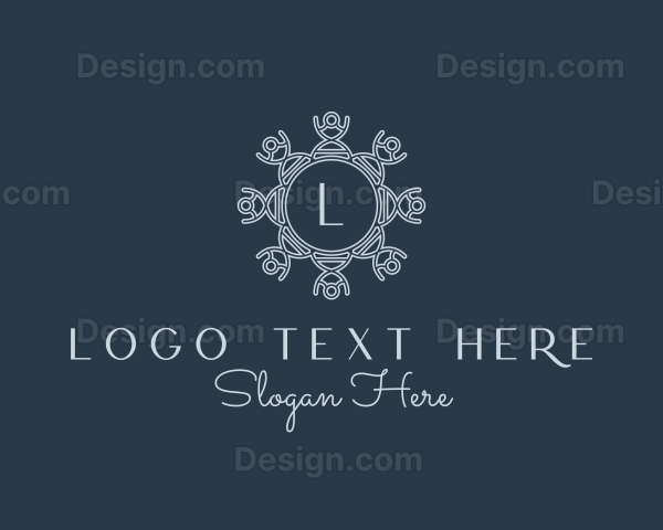 Luxurious Ornament Interior Design Logo