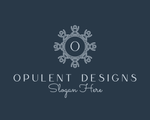 Luxurious Ornament Interior Design logo design