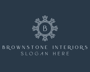 Luxurious Ornament Interior Design logo design