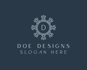 Luxurious Ornament Interior Design logo design