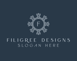 Luxurious Ornament Interior Design logo design