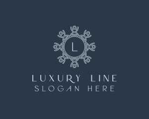 Luxurious Ornament Interior Design logo design