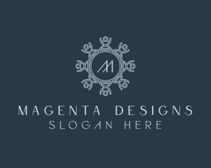 Luxurious Ornament Interior Design logo design