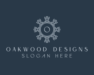 Luxurious Ornament Interior Design logo design