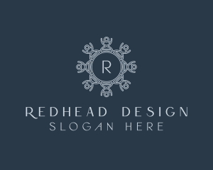 Luxurious Ornament Interior Design logo design