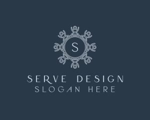 Luxurious Ornament Interior Design logo design