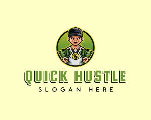 Hustler Money Gang logo design