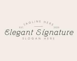 Generic Elegant Business logo design