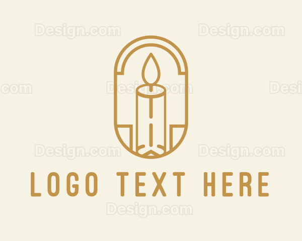 Handmade Candlestick Decor Logo