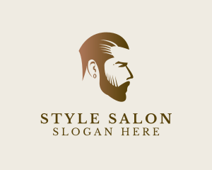 Barber Haircut Man logo design