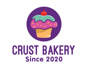 Cherry Cupcake Bakery logo design