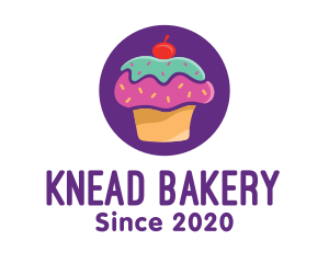 Cherry Cupcake Bakery logo design