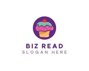 Cherry Cupcake Bakery logo design