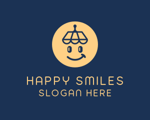 Smile Happy Shopping logo design