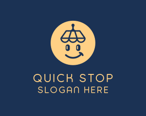 Smile Happy Shopping logo design