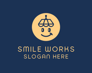 Smile Happy Shopping logo design