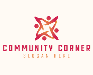 People Community Group logo design