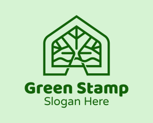 Green Tree House  logo design