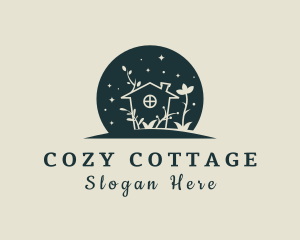 House Floral Garden  logo design