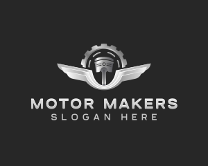 Piston Motor Automotive logo