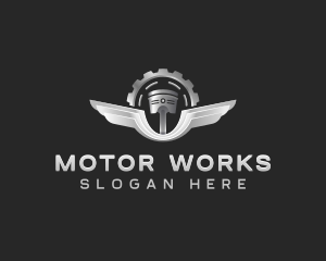 Piston Motor Automotive logo