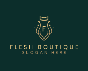 Monarch Shield Boutique logo design