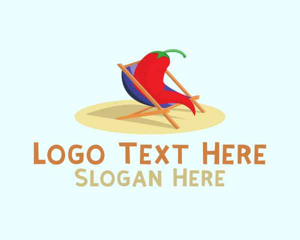 Red Vegetable logo example 4