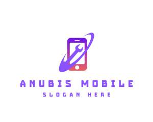 Cellphone Repair Technician logo design