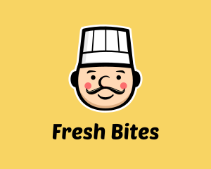 Restaurant Chef Cartoon logo