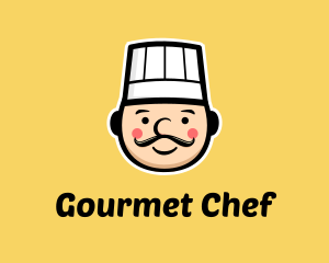 Restaurant Chef Cartoon logo
