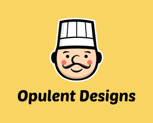 Restaurant Chef Cartoon logo design