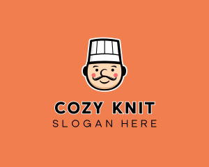 Cook Chef Cartoon logo design