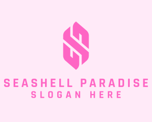 Pink Beauty Letter S  logo design