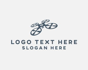 Drone Lens Gadget Logo