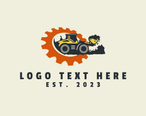 Wheel Loader Machine logo