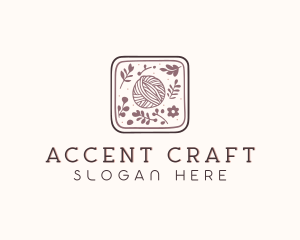 Sewing Yarn Craft logo design