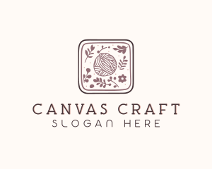 Sewing Yarn Craft logo design