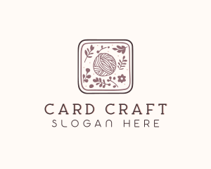 Sewing Yarn Craft logo design