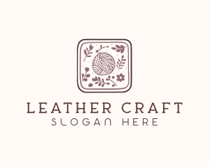 Sewing Yarn Craft logo design