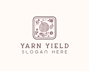 Sewing Yarn Craft logo design