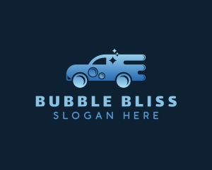 Bubbles Car Wash logo design