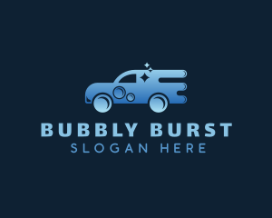 Bubbles Car Wash logo design