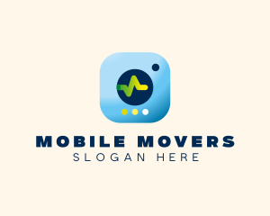 Health Monitor App logo design