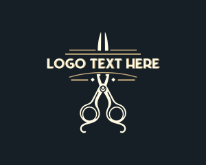 Barbershop Styling Scissors logo