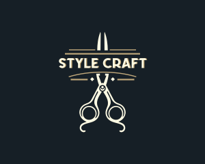 Barbershop Styling Scissors logo