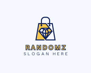 Diamond Shopping Bag logo