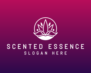 Lotus Wellness Spa logo design